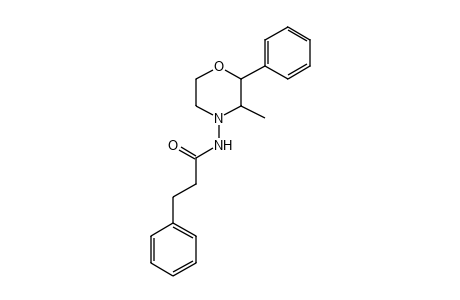 N-(3-METHYL-2-PHENYLMORPHOLINO)HYDROCINNAMAMIDE