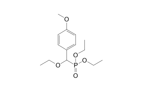1-[diethoxyphosphoryl(ethoxy)methyl]-4-methoxy-benzene