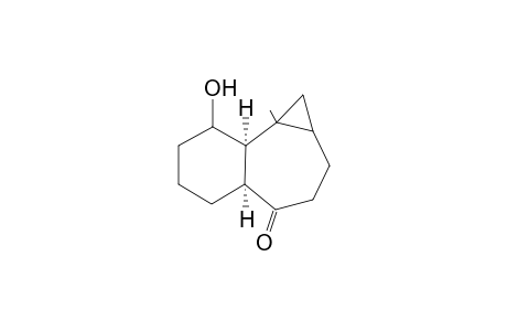 9-Hydroxy-7-methyltricyclo[6.4.0.0(5,7)]dodecan-2-one