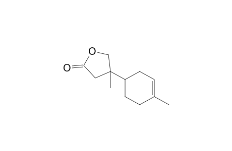 3-Methyl-3-(4'-methyl-3'-cyclohexenyl)-.gamma.-butyrolactone