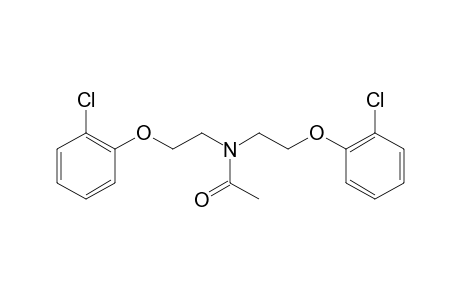 N,N-bis[2-(o-chlorophenoxy)ethyl]acetamide