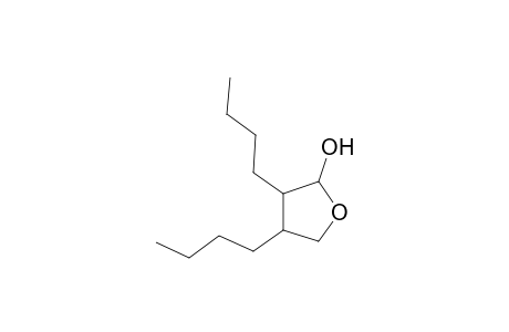 cis-3,4-Dibutyltetrahydrofuran-2-ol