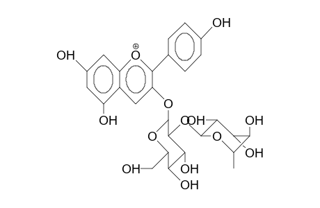 Pelargonidin 3-O-A-L-rhamnopyranosyl-(1->2)-B-D-glucopyranoside