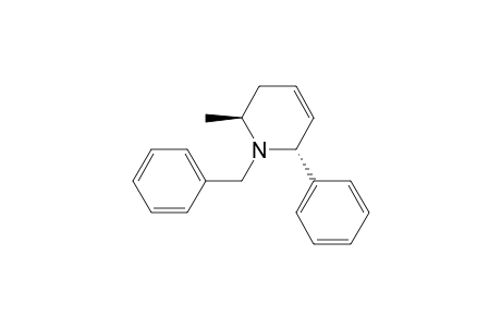 (2S,6R)-1-benzyl-2-methyl-6-phenyl-3,6-dihydro-2H-pyridine