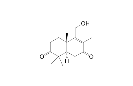 (4aS,8aR)-5-Hydroxymethyl-1,1,4a,6-tetramethyl-4,4a,8,8a-tetrahydro-1H,3H-naphthalene-2,7-dione