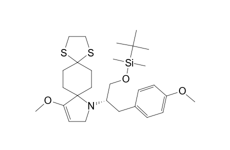 (2'S)-9-[2-(TERT.-BUTYLDIMETHYLSILOXY)-1-(4-METHOXYBENZYL)-ETHYL]-12-METHOXY-1,4-DITHIA-9-AZADISPIRO-[4.2.4.2]-TETRADEC-11-ENE