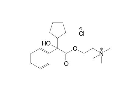 2-{[cyclopentyl(hydroxy)phenylacetyl]oxy}-N,N,N-trimethylethanaminiumchloride