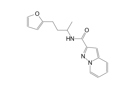 pyrazolo[1,5-a]pyridine-2-carboxamide, N-[3-(2-furanyl)-1-methylpropyl]-