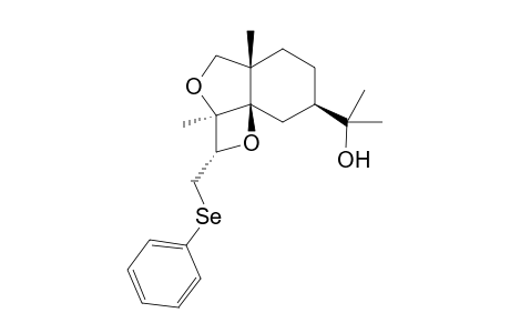 (3R,4R,5R)-1,4:3,5-Diepoxy-2-phenylselanyl-1,2-secoeudesman-11-ol