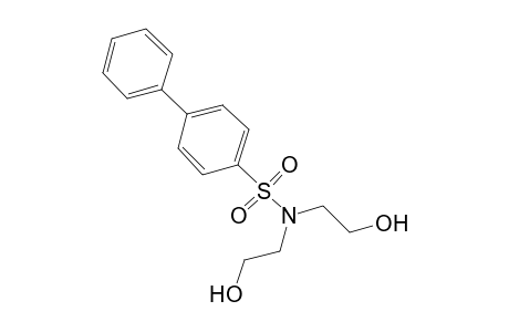 Benzenesulfonamide, 4-phenyl-N,N-bis(2-hydroxyethyl)-