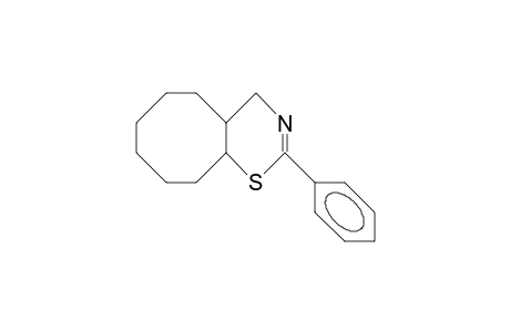 cis-5,6-Dihydro-5,6-hexamethylene-2-phenyl-4H-1,3-thiazine