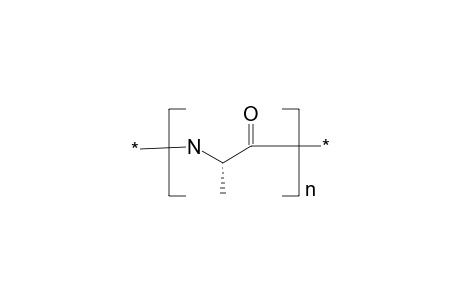 Poly(l-alanine) fiber