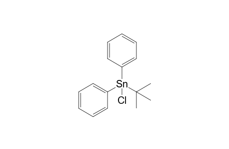 tert-Butyl-chloranyl-diphenyl-stannane