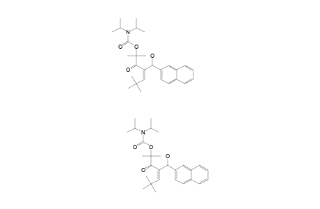 (Z)-3-(1-HYDROXY-1-NAPHTH-2-YLMETHYL)-1,1,5,5-TETRAMETHYL-2-OXO-3-HEXENYL-N,N-DIISOPROPYLCARBAMATE