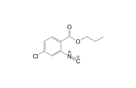 n-Propyl o-Isocyano-p-chlorobenzoate