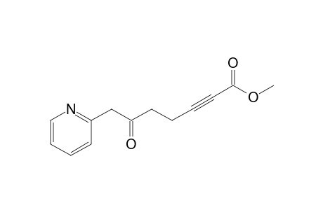 6-keto-7-(2-pyridyl)hept-2-ynoic acid methyl ester