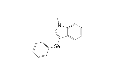 1-Methyl-3-(phenylselanyl)-1H-indole