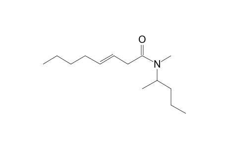 oct-3-Enoylamide, N-(2-pentyl)-N-methyl-