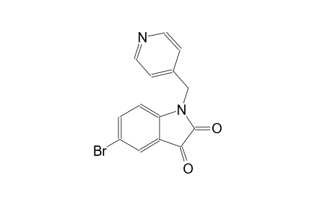 5-bromo-1-(4-pyridinylmethyl)-1H-indole-2,3-dione