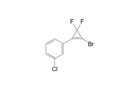 1-(2-bromo-3,3-difluorocycloprop-1-enyl)-3-chlorobenzene