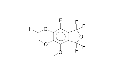 1,1,3,3,4-PENTAFLUORO-5,6,7-TRIMETHOXY-1,3-DIHYDROISOBENZOFURAN