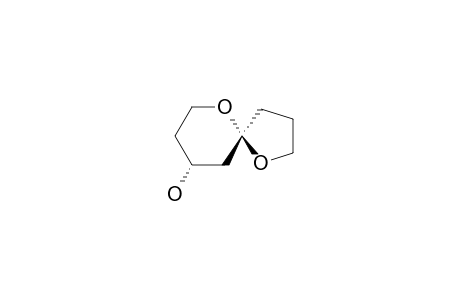 1,6-DIOXASPIRO-[4.5]-DECAN-9-OL;EQUATORIAL-ISOMER
