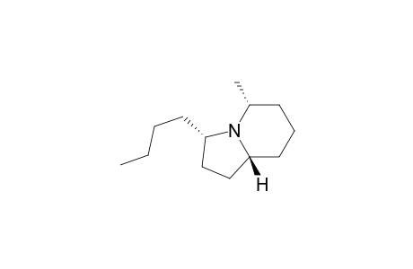 (5Z,9Z)-3-Butyl-5-methylindolizidine