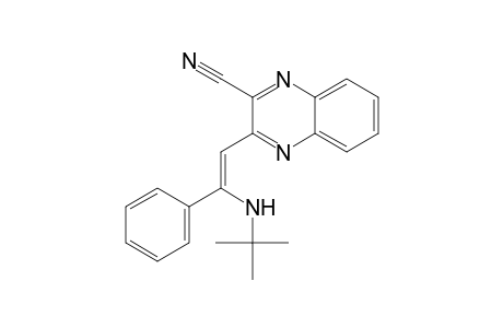 (Z)-3-(2-(tert-Butylamino)-2-phenylvinyl)quinoxaline-2-carbonitrile
