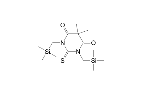 5,5-Dimethyl-2-sulfanylidene-1,3-bis(trimethylsilylmethyl)-1,3-diazinane-4,6-dione