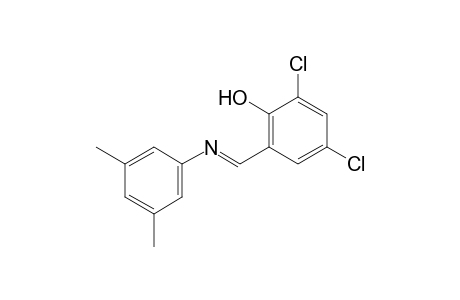2,4-dichloro-6-[N-(3,5-xylyl)formimidoyl]phenol