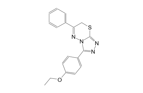 3-(4-ethoxyphenyl)-6-phenyl-7H-[1,2,4]triazolo[3,4-b][1,3,4]thiadiazine