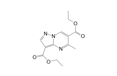 pyrazolo[1,5-a]pyrimidine-3,6-dicarboxylic acid, 5-methyl-,diethyl ester