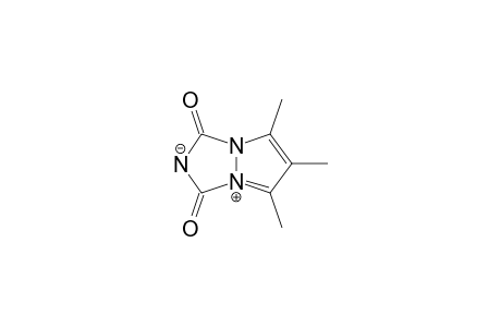 3-keto-5,6,7-trimethyl-pyrazolo[1,2-a][1,2,4]triazol-8-ium-1-olate