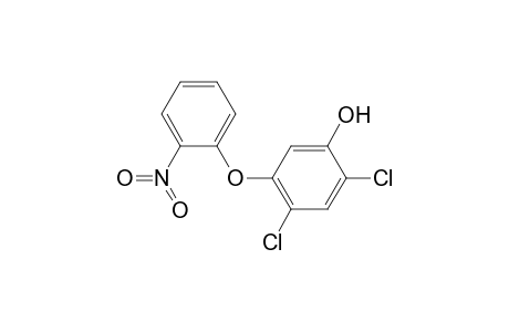 Phenol, 2,4-dichloro-5-(2-nitrophenoxy)-