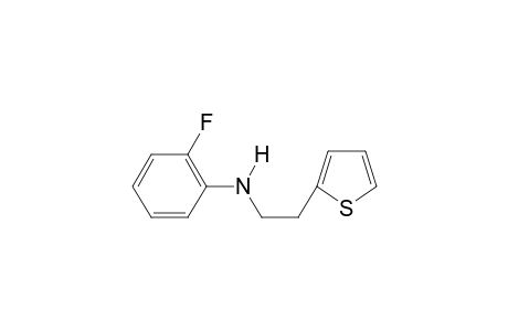 2-Fluoro-N-[2-(thiophen-2-yl)ethyl]aniline