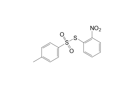 p-toluenethiolsulfonic acid, o-nitrophenyl ester