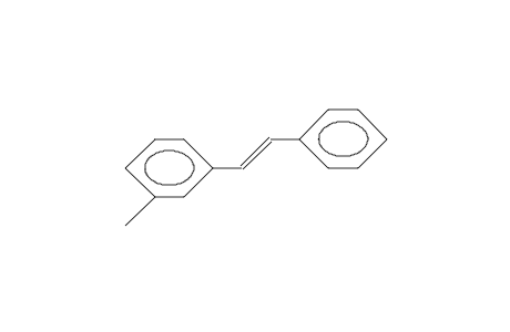 Benzene, 1-methyl-3-(2-phenylethenyl)-, (E)-