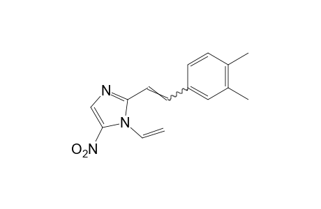 2-(3,4-dimethylstyryl)-5-nitro-1-vinylimidazole