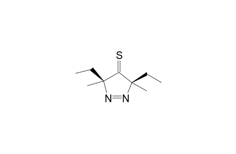 rel-3(r),cis-5-Diethyl-trans-3,trans-5-dimethyl-3,5-dihydro-4H-pyrazole-4-thione