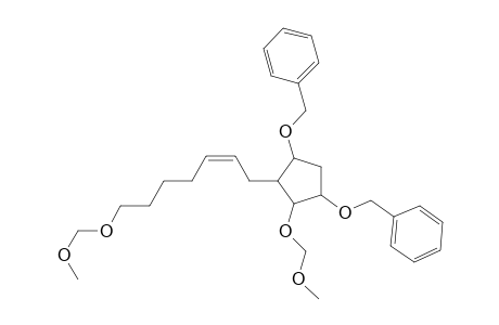 Benzene, 1,1'-[[4-(methoxymethoxy)-5-[7-(methoxymethoxy)-2-heptenyl]-1,3-cyclopentanediyl]bis(oxymethylene)]bis-, [1.alpha.,3.alpha.,4.alpha.,5.beta.(Z)]-(.+-.)-
