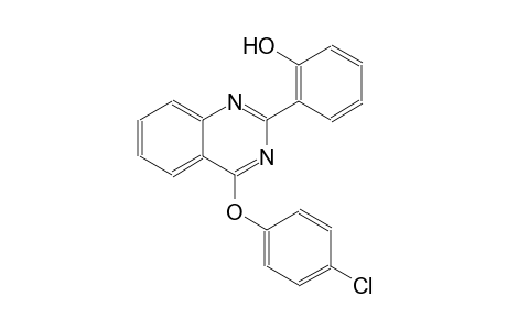 2-[4-(4-chlorophenoxy)-2-quinazolinyl]phenol
