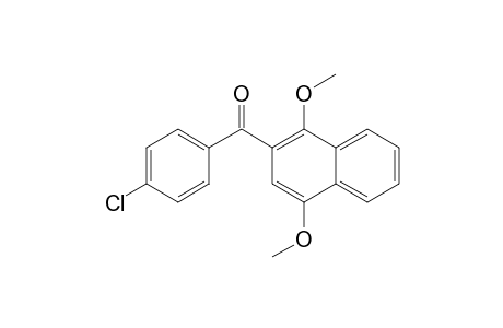 2-(4'-Chlorobenzoyl)-1,4-dimethoxynaphthalene