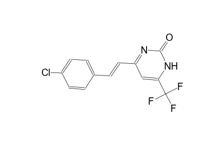 2(1H)-pyrimidinone, 4-[(E)-2-(4-chlorophenyl)ethenyl]-6-(trifluoromethyl)-