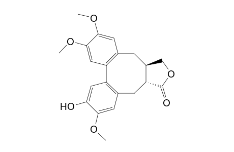 trans-11-Hydroxy-6-(hydroxymethyl)-2,3,10-trimethoxydibenzo[1a,4a:8a,12a]cyclooctadiene-7-carboxylic acid lactone