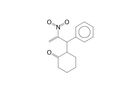 2-(2-Nitro-1-phenyl-2-propenyl)cyclohexanone