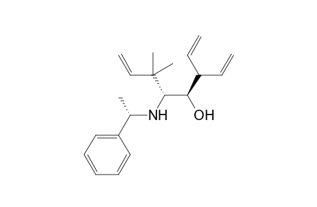 (1'S,4R,5R) N-[1'-(Phenylethyl)]-5-amino-6,6-dimethyl-3-vinyl-1,7-octadien-4-ol