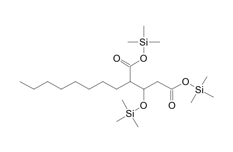 3-Hydroxy-2-octylpentanedioic acid, 3tms