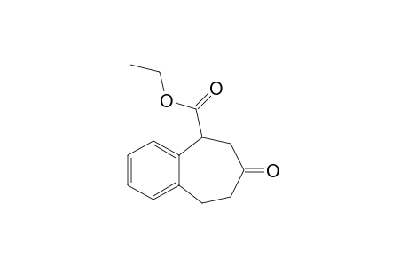 7-keto-5,6,8,9-tetrahydrobenzocycloheptene-5-carboxylic acid ethyl ester