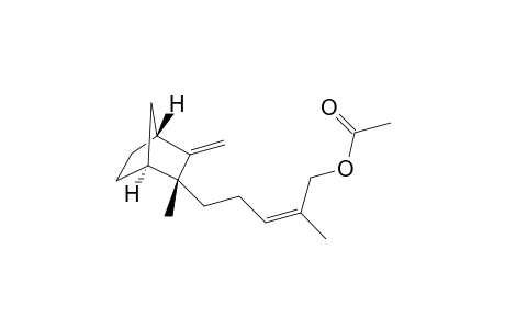 Santalol acetate<(Z)-beta->
