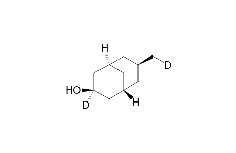 Bicyclo[3.3.1]nonan-3-D-3-ol, 7-(methyl-D)-, (exo,exo)-